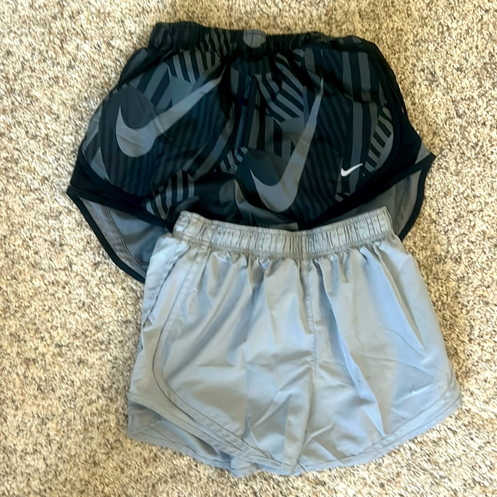 Two pairs of Nike shorts